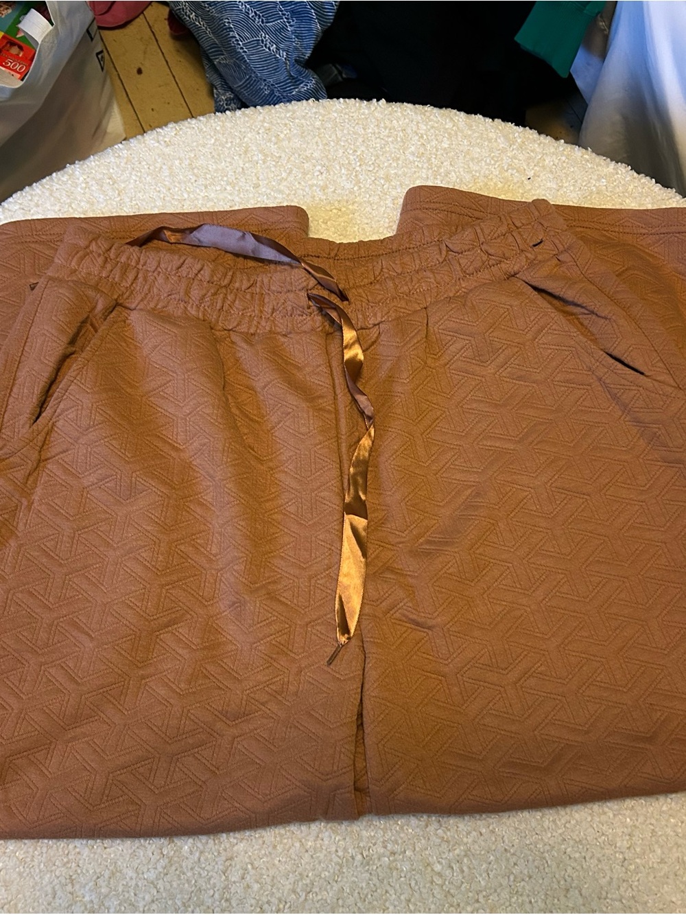 Simply Southern Straight Leg Joggers in Brown